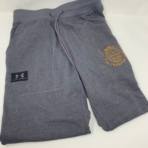 UA x Project Rock 96 World Champion Joggers Sweats - Picture 5 of 8